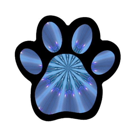 Blue Reflection Magnet (Paw Print) from ArtsNow.com Front