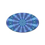 Blue Reflection Sticker Oval (10 pack)