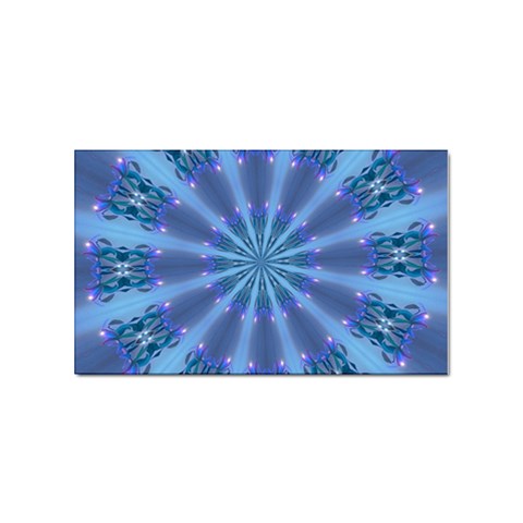 Blue Reflection Sticker Rectangular (10 pack) from ArtsNow.com Front