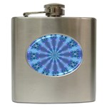 Blue Reflection Hip Flask (6 oz)