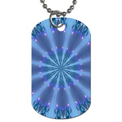 Blue Reflection Dog Tag (Two Sides) from ArtsNow.com Front