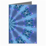 Blue Reflection Greeting Card