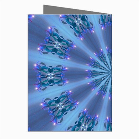 Blue Reflection Greeting Card from ArtsNow.com Right