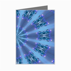 Blue Reflection Mini Greeting Card from ArtsNow.com Left