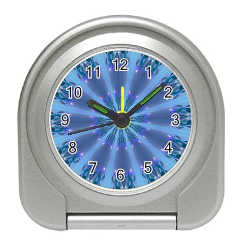 Blue Reflection Travel Alarm Clock from ArtsNow.com Front