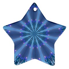 Blue Reflection Star Ornament (Two Sides) from ArtsNow.com Front