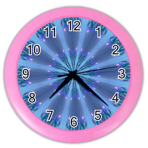 Blue Reflection Color Wall Clock from ArtsNow.com Front