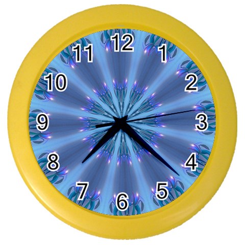 Blue Reflection Color Wall Clock from ArtsNow.com Front