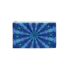 Blue Reflection Cosmetic Bag (Small) from ArtsNow.com Front