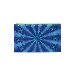 Blue Reflection Cosmetic Bag (Small) from ArtsNow.com Front