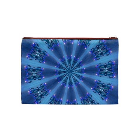 Blue Reflection Cosmetic Bag (Medium) from ArtsNow.com Back