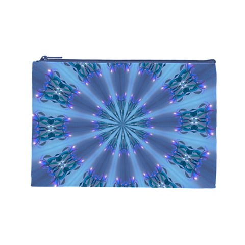 Blue Reflection Cosmetic Bag (Large) from ArtsNow.com Front