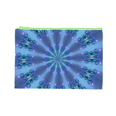 Blue Reflection Cosmetic Bag (Large) from ArtsNow.com Front