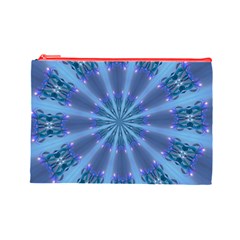 Blue Reflection Cosmetic Bag (Large) from ArtsNow.com Front