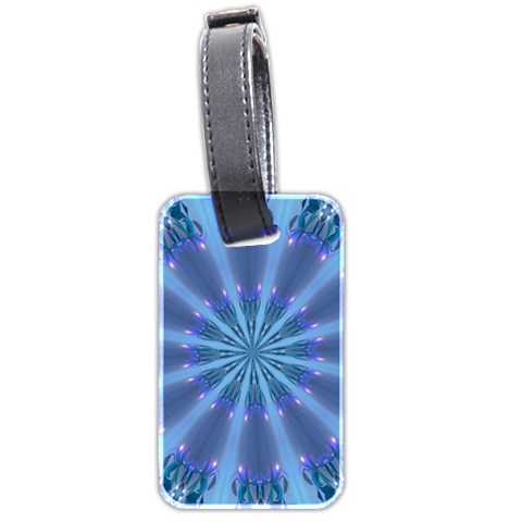 Blue Reflection Luggage Tag (two sides) from ArtsNow.com Front