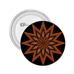 Leather Star 2.25  Button