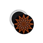 Leather Star 1.75  Magnet