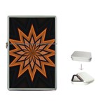 Leather Star Flip Top Lighter