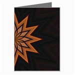 Leather Star Greeting Card