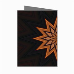 Leather Star Mini Greeting Card from ArtsNow.com Right