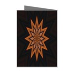 Leather Star Mini Greeting Cards (Pkg of 8)