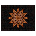 Leather Star Jigsaw Puzzle (Rectangular)