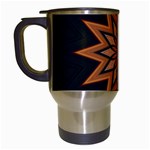 Leather Star Travel Mug (White)