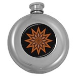 Leather Star Hip Flask (5 oz)