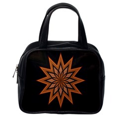 Leather Star Classic Handbag (Two Sides) from ArtsNow.com Back