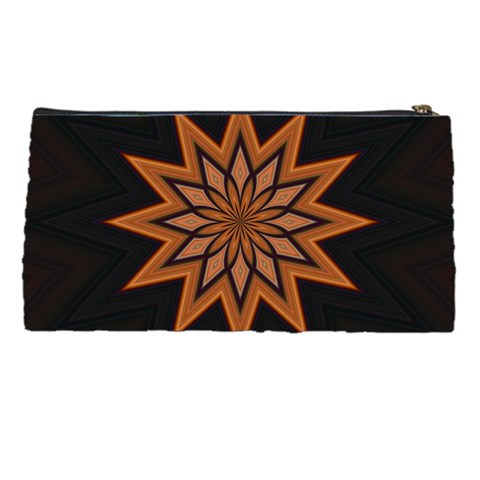 Leather Star Pencil Case from ArtsNow.com Back