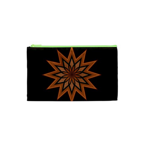 Leather Star Cosmetic Bag (Small) from ArtsNow.com Front