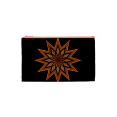 Leather Star Cosmetic Bag (Small) from ArtsNow.com Front