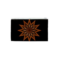 Leather Star Cosmetic Bag (Small) from ArtsNow.com Back