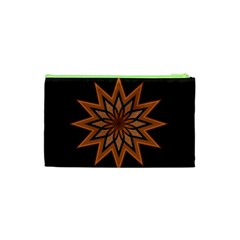 Leather Star Cosmetic Bag (Small) from ArtsNow.com Back