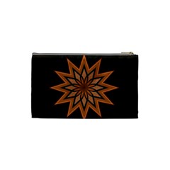 Leather Star Cosmetic Bag (Small) from ArtsNow.com Back