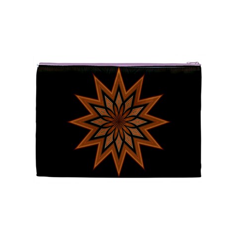 Leather Star Cosmetic Bag (Medium) from ArtsNow.com Back