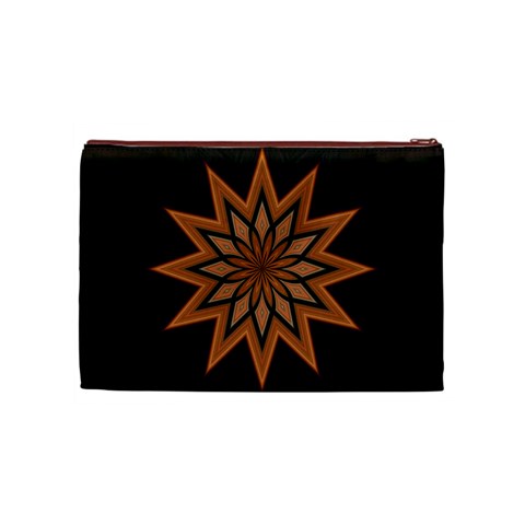 Leather Star Cosmetic Bag (Medium) from ArtsNow.com Back