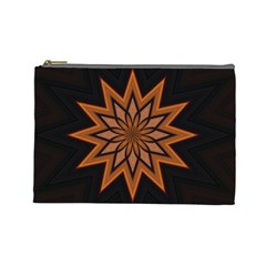 Leather Star Cosmetic Bag (Large) from ArtsNow.com Front