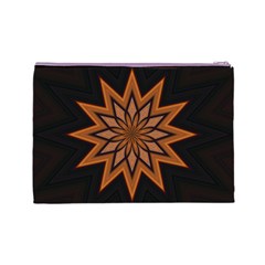 Leather Star Cosmetic Bag (Large) from ArtsNow.com Back