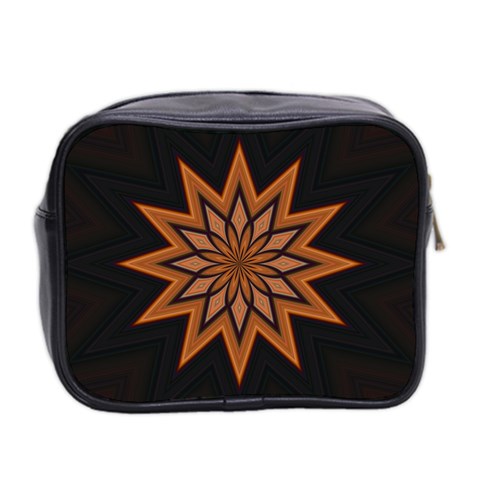 Leather Star Mini Toiletries Bag (Two Sides) from ArtsNow.com Back