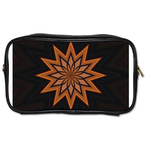 Leather Star Toiletries Bag (One Side) from ArtsNow.com Front