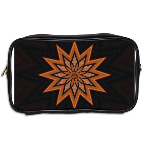 Leather Star Toiletries Bag (Two Sides) from ArtsNow.com Back