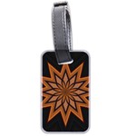 Leather Star Luggage Tag (two sides)