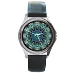 Wheel of Light Round Metal Watch