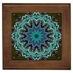 Wheel of Light Framed Tile