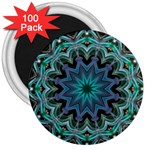 Wheel of Light 3  Magnet (100 pack)