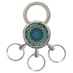 Wheel of Light 3-Ring Key Chain