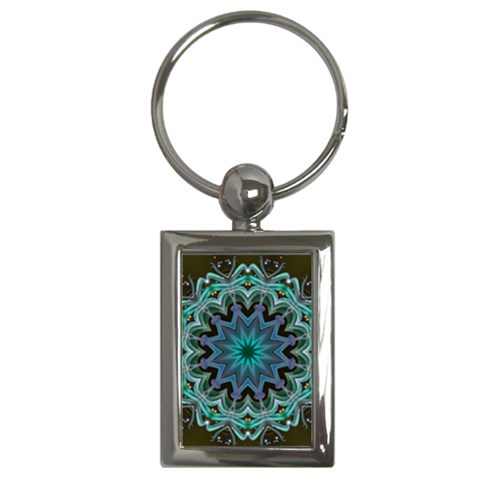 Wheel of Light Key Chain (Rectangle) from ArtsNow.com Front