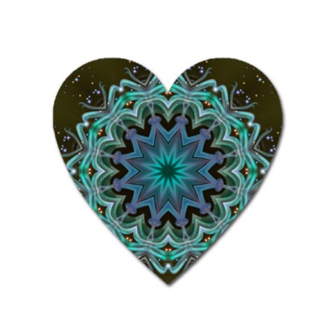 Wheel of Light Magnet (Heart) from ArtsNow.com Front