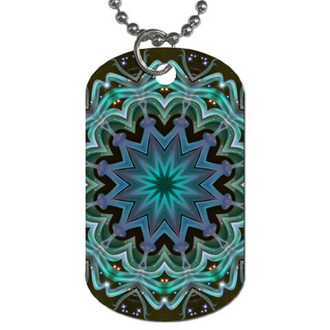 Wheel of Light Dog Tag (One Side) from ArtsNow.com Front